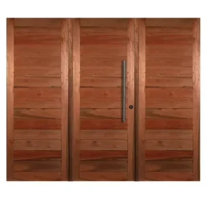 Portón De Abrir Ciego Estilo Moderno