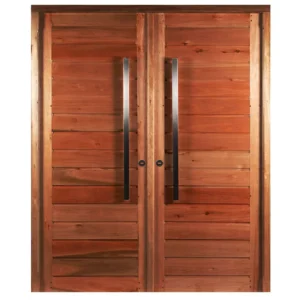 Puerta Doble Residencial  Estilo Moderno