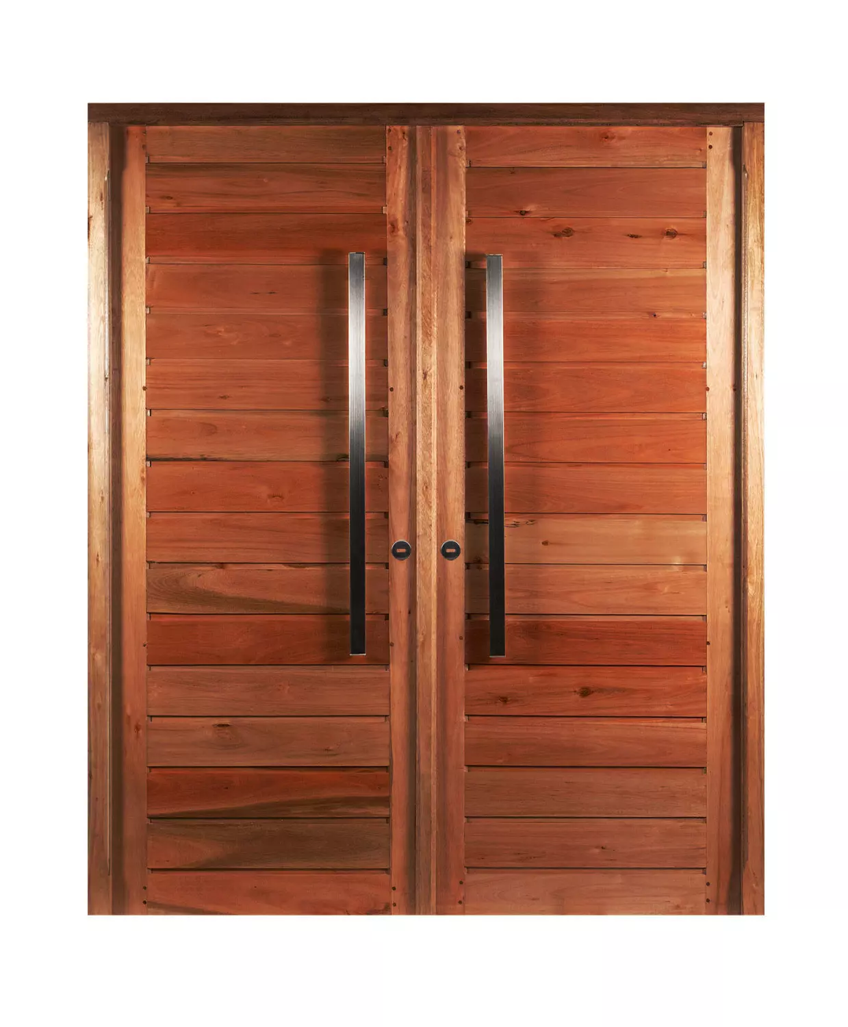 Puerta Doble Residencial Estilo Moderno